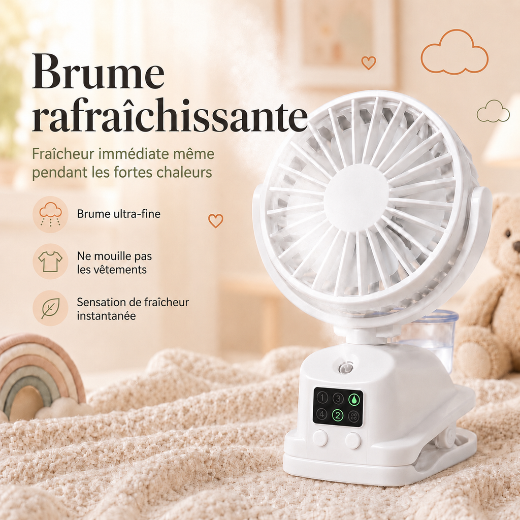 Gardez Bébé au Frais Même à 35°C