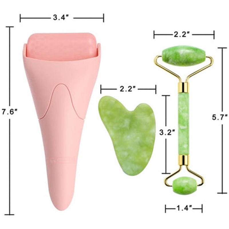 Jansnoea Jade Stone Face Roller