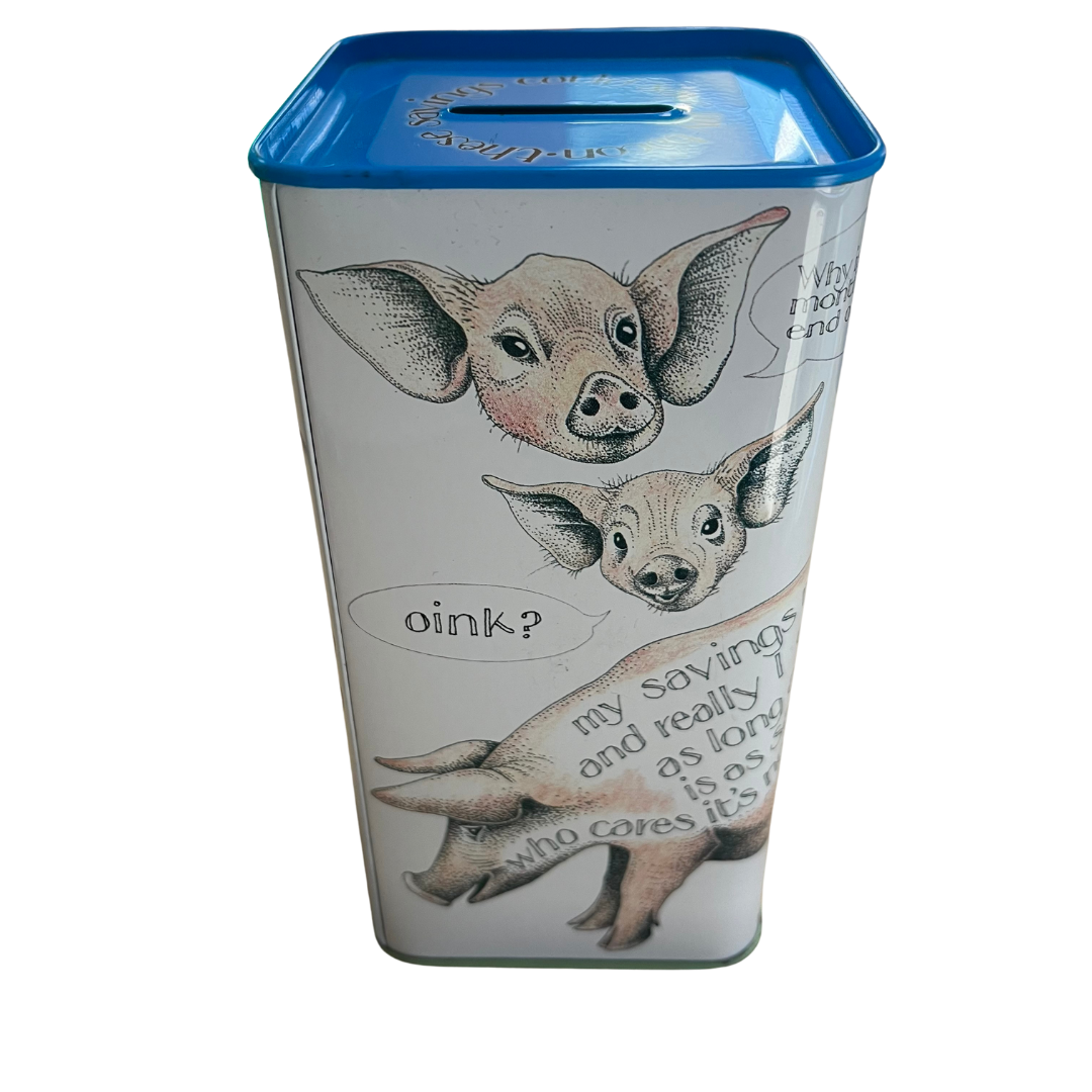 SLIGHTLY IMPERFECT - Money Box Tin
