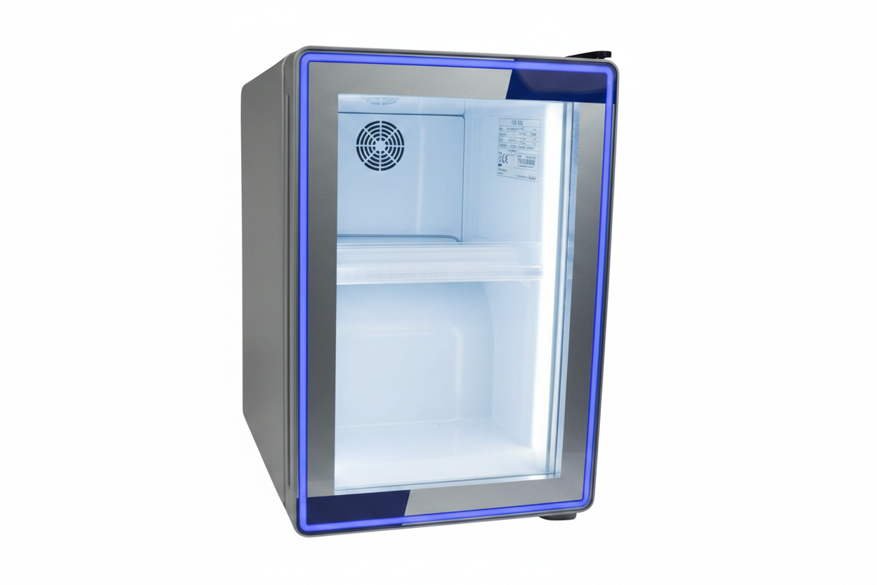 Mini-Frigo LED + 24 canettes offertes