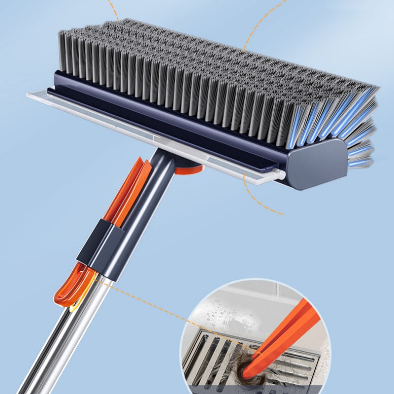 🎉3-in-1 Bodenbürste mit langem Griff