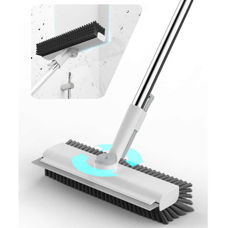 🎉3-in-1 Bodenbürste mit langem Griff